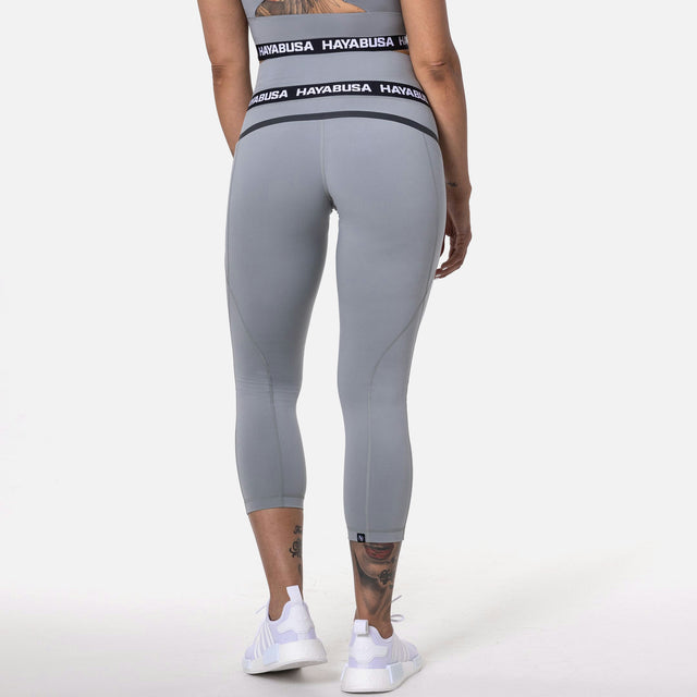 Leggings Hayabusa High Rise 3/4 da donna – Grigio