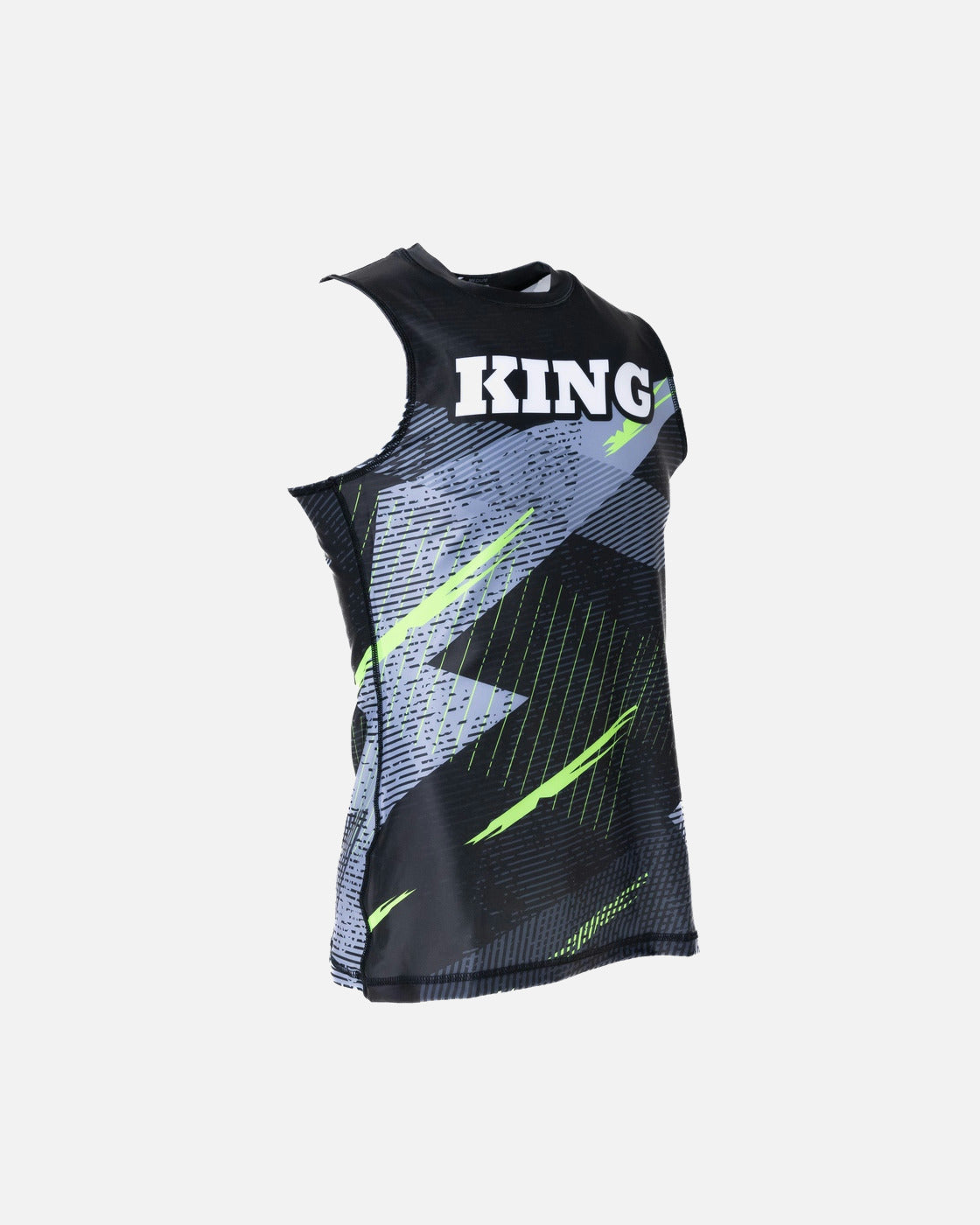 King Pro Boxing Rashguard Shadow 2 Dames - Zwart