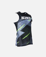 King Pro Boxing Rashguard Shadow 2 Dames - Zwart