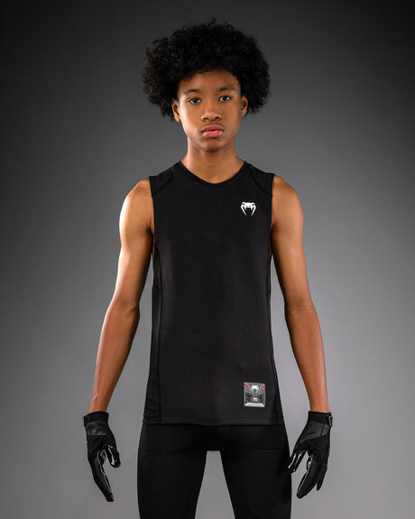 Venum Tank Top Elite Compressie Kinderen - Zwart