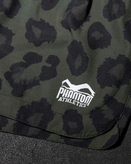 Shorts de MMA Phantom Athletics Fusion – Jaguar Vert kaki