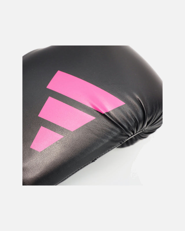 Gants de boxe Adidas Power 100 – Noir/Rose