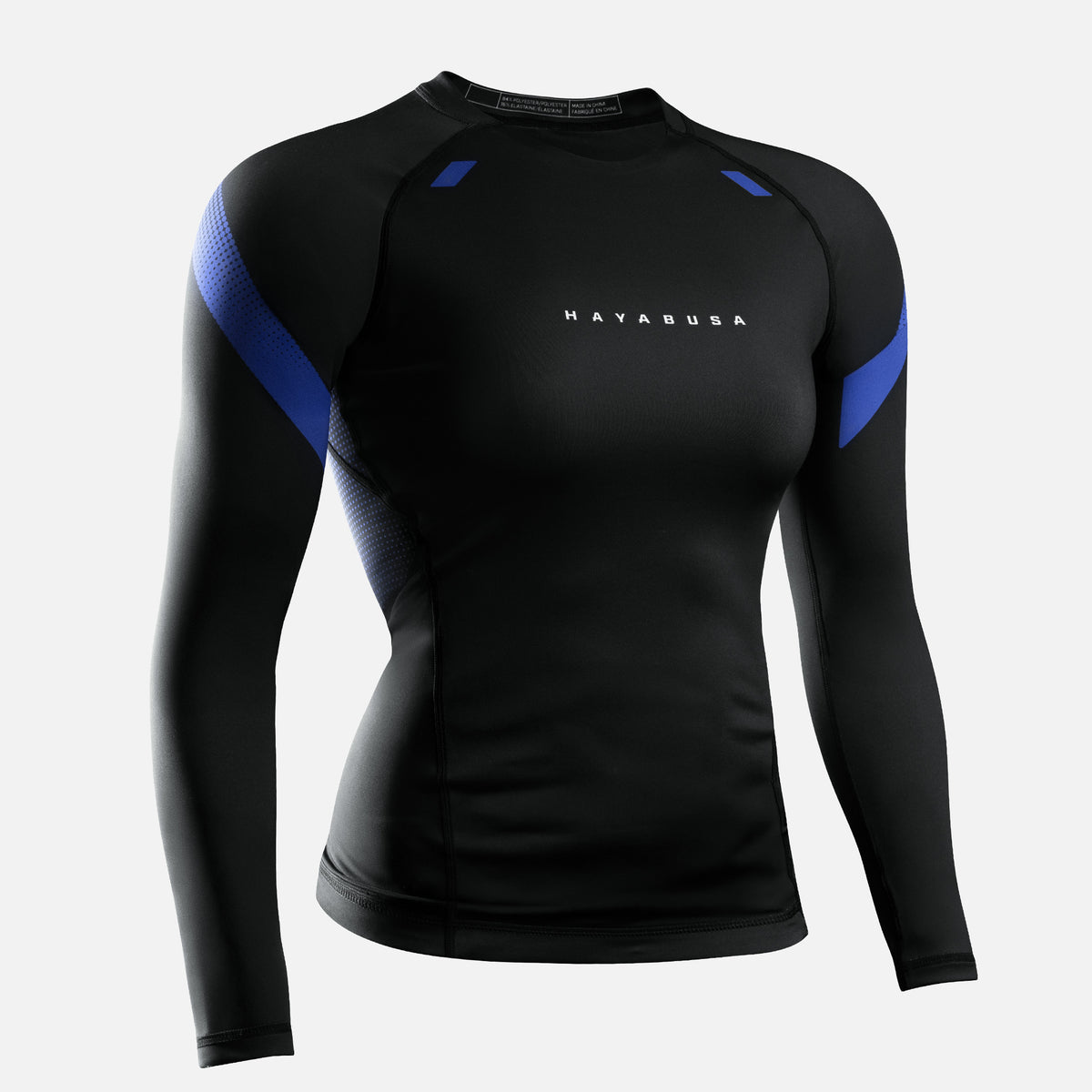 Hayabusa Rashguard Pro Ranked Lange Mouwen Dames - Blauw