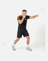 Phantom Athletics T-Shirt EVO+ Germany - Zwart/Rood/Goud