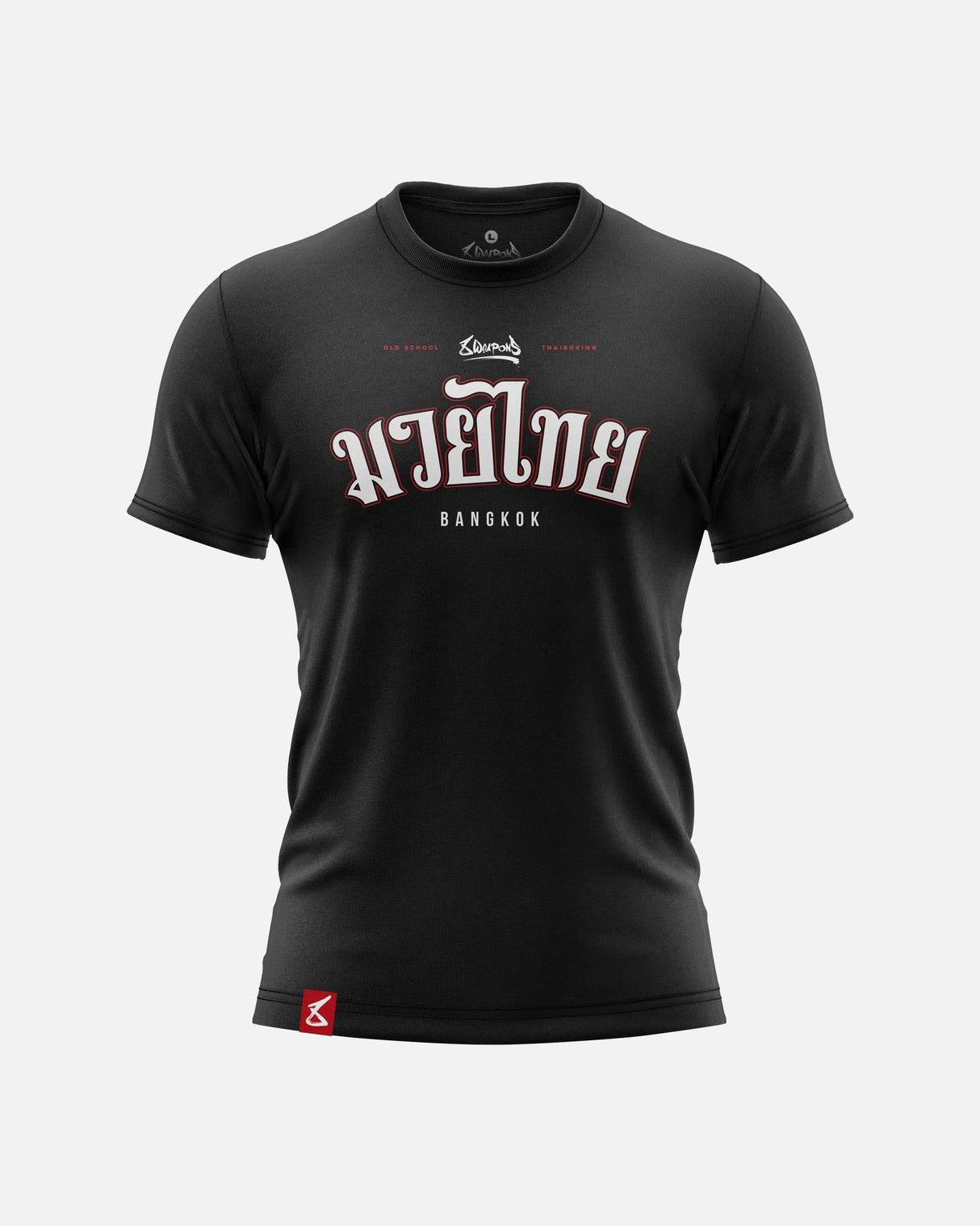 8 WEAPONS T-Shirt Bangkok - Zwart/Wit