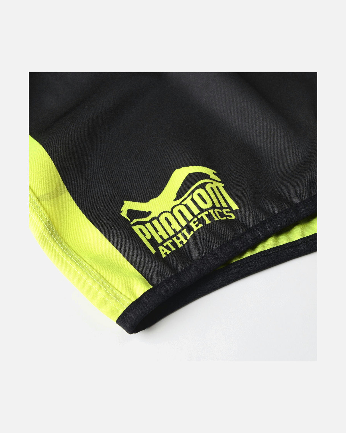 Pantaloncini Muay Thai Phantom Athletics Revolution – Nero/Neon