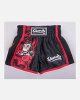 8 WEAPONS Muay Thai shorts Joe - Zwart/Rood