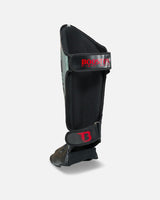 Booster Scheenbeschermers V10 - Zwart