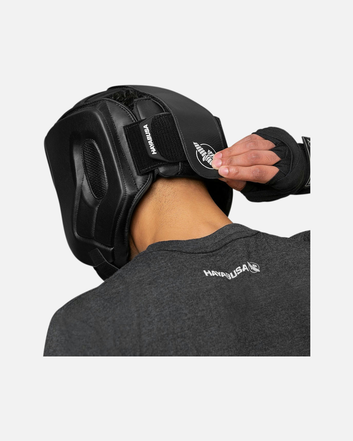 Hayabusa Hoofdbeschermer T3 - Zwart/Rood