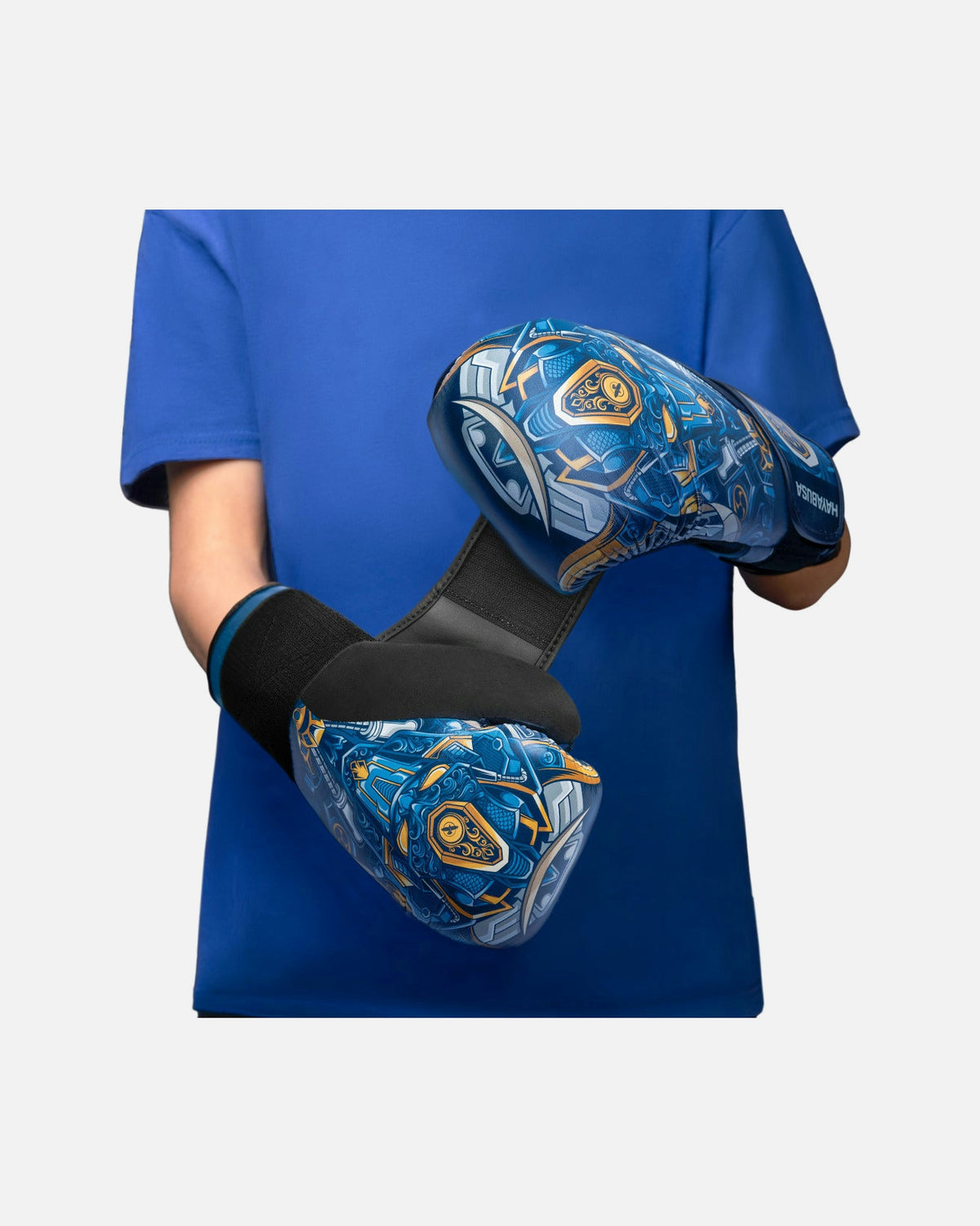 Hayabusa Bokshandschoenen S4 Epic Kinderen - Blauw