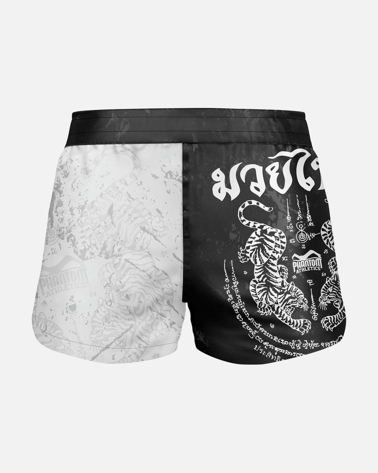 Phantom Athletics Muay Thai Shorts Fusion - Zwart/Wit