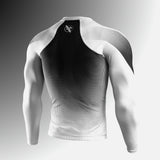 Hayabusa Rashguard Pro Ranked Lange Mouwen - Wit