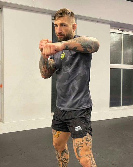 Shorts de MMA Phantom Athletics Fusion – Panther Noir