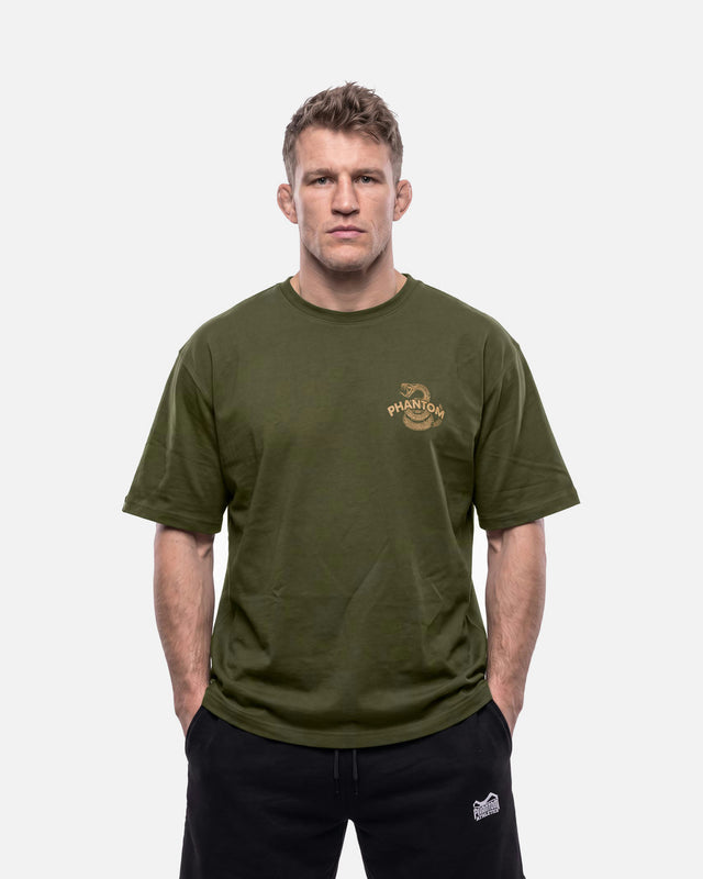 Phantom Athletics T-Shirt DON'T TREAD ON ME Oversize Heavy - Leger