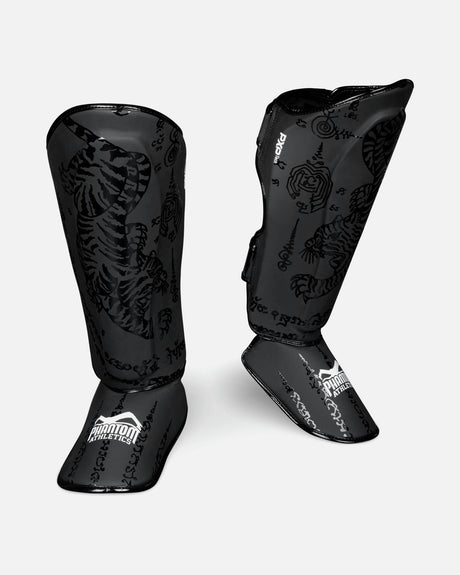 Caneleiras Phantom Athletics Muay Thai – Preto