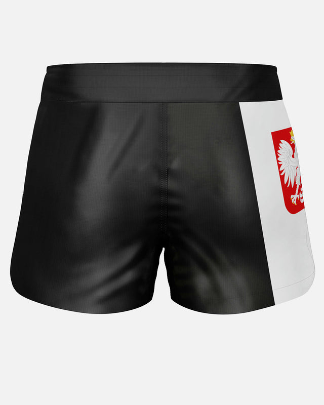 Pantalones de MMA Phantom Athletics FUSION-R Team Poland – Negro/Rojo/Blanco