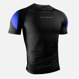 Hayabusa Rashguard Pro Ranked Korte Mouwen - Blauw