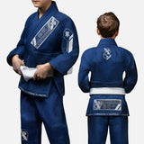 Hayabusa BJJ Gi Ascend Kinderen - Marineblauw