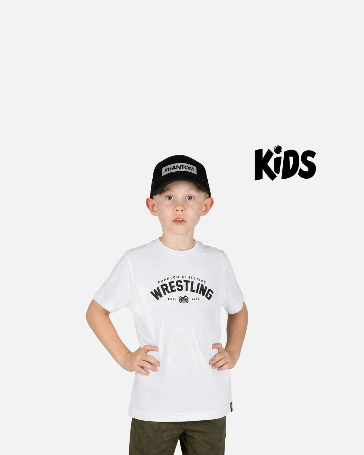 Phantom Athletics T-Shirt Kinderen - Wit