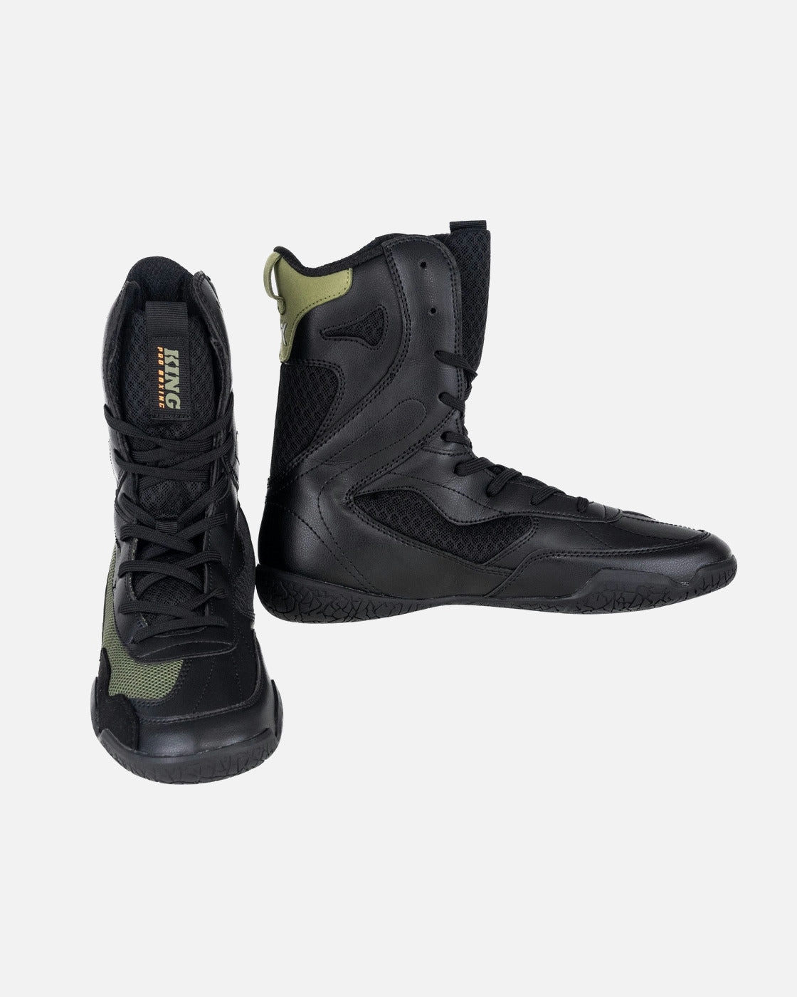 King Pro Boxing Boksschoenen Apex Pro - Zwart