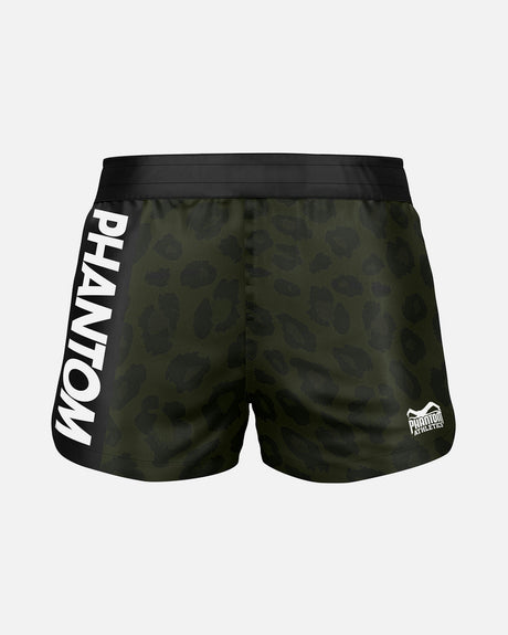 Shorts de MMA Phantom Athletics Fusion – Jaguar Vert kaki