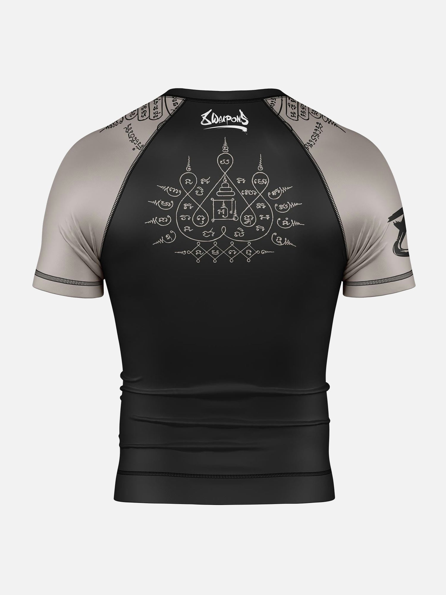 Rashguard 8 WEAPONS 8 Ways Yant 2.0 – Negro/Arena