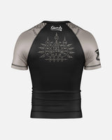 8 WEAPONS Rashguard 8 Ways Yant 2.0 - Zwart/Zand