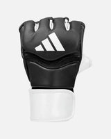 Adidas MMA-Grappling-Handschuhe Traditional – Schwarz/Weiß