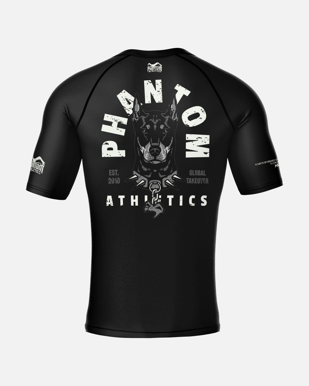 Phantom Athletics Rashguard EVO Dobermann - Zwart