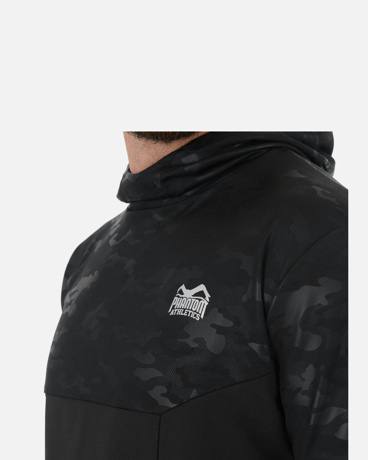 Phantom Athletics Hoodie Shadow - Zwart/Camo