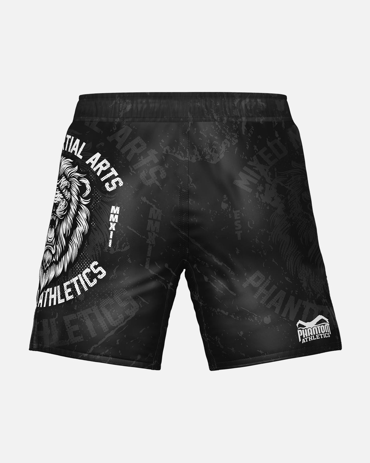 Phantom Athletics MMA Shorts EVO Lionheart - Zwart/Rood