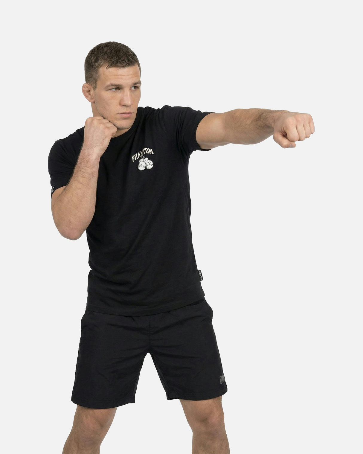 Phantom Athletics T-Shirt Boxing Team – Schwarz