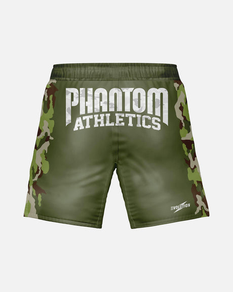 Pantaloni scurți MMA Phantom Athletics EVO Warfare – Army Camo