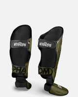 Phantom Athletics Scheenbeschermers Muay Thai Army - Groen