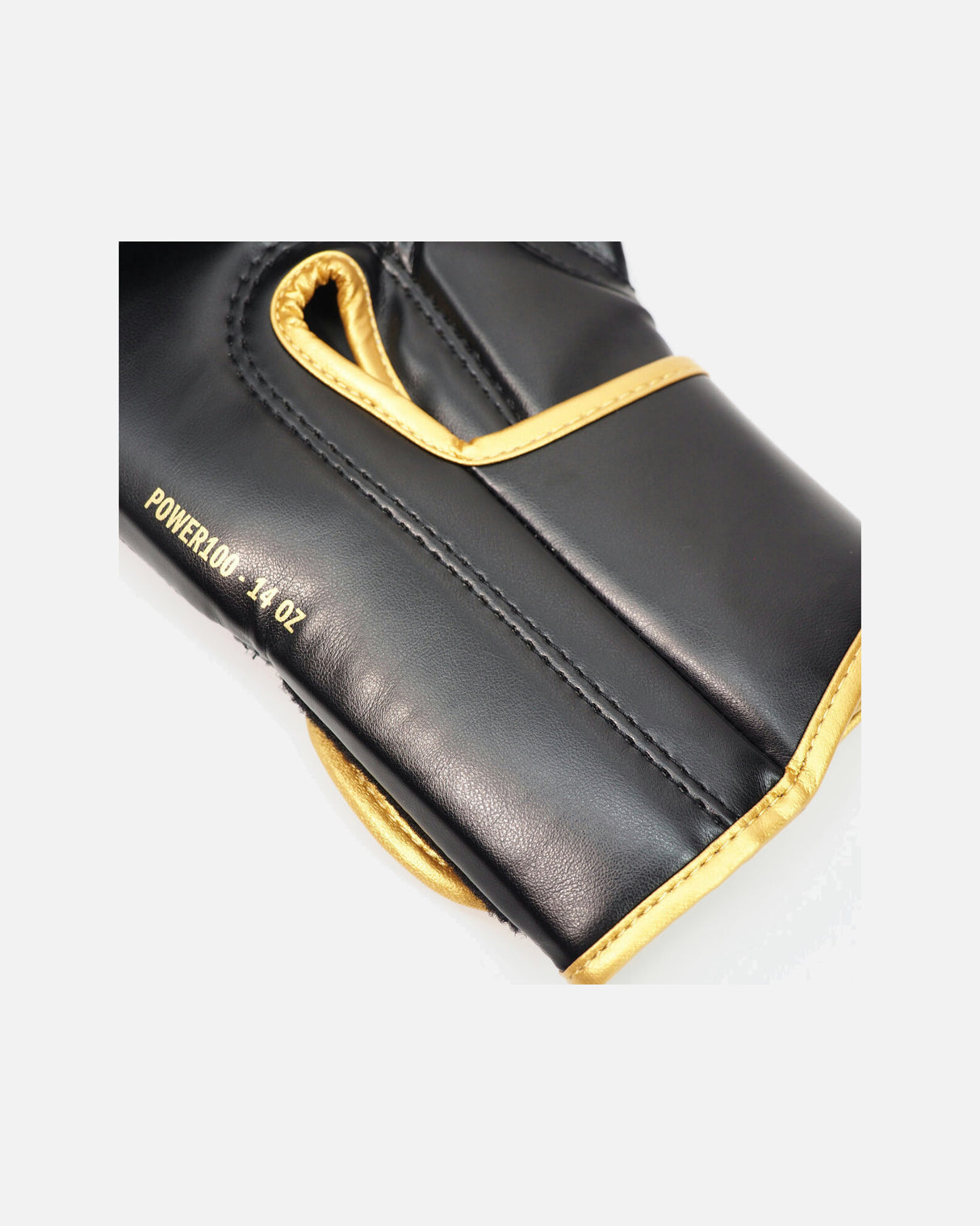 Guantes de boxeo Adidas Power 100 – Negro/Oro