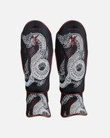 8 WEAPONS Scheenbeschermers Sak Yant Naga - Zwart/Bordeaux
