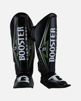 Booster Scheenbeschermers Warrior - Zwart