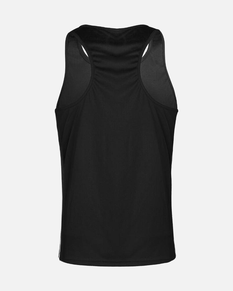 Adidas Boksshirt Punch Line - Schwarz/Weiß