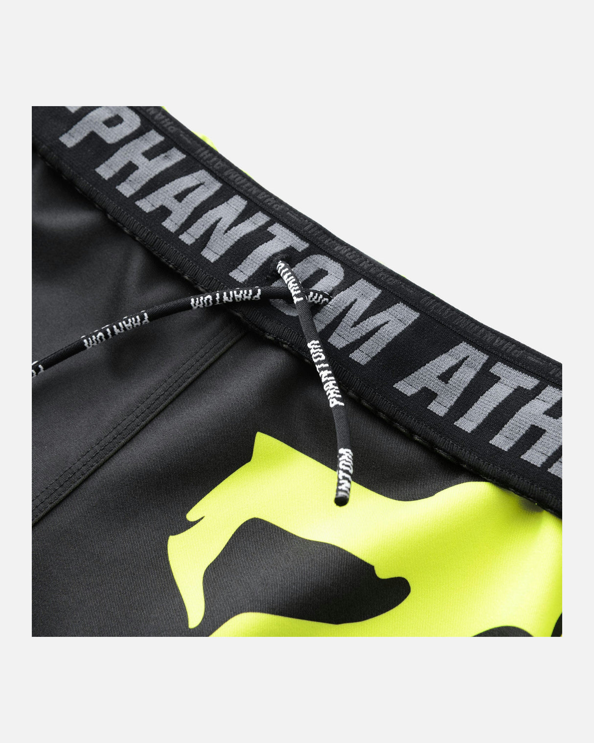 Phantom Athletics Muay Thai Shorts Revolution - Zwart/Neon