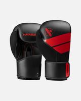 Rękawice bokserskie Hayabusa S4 – Czarne/Czerwone