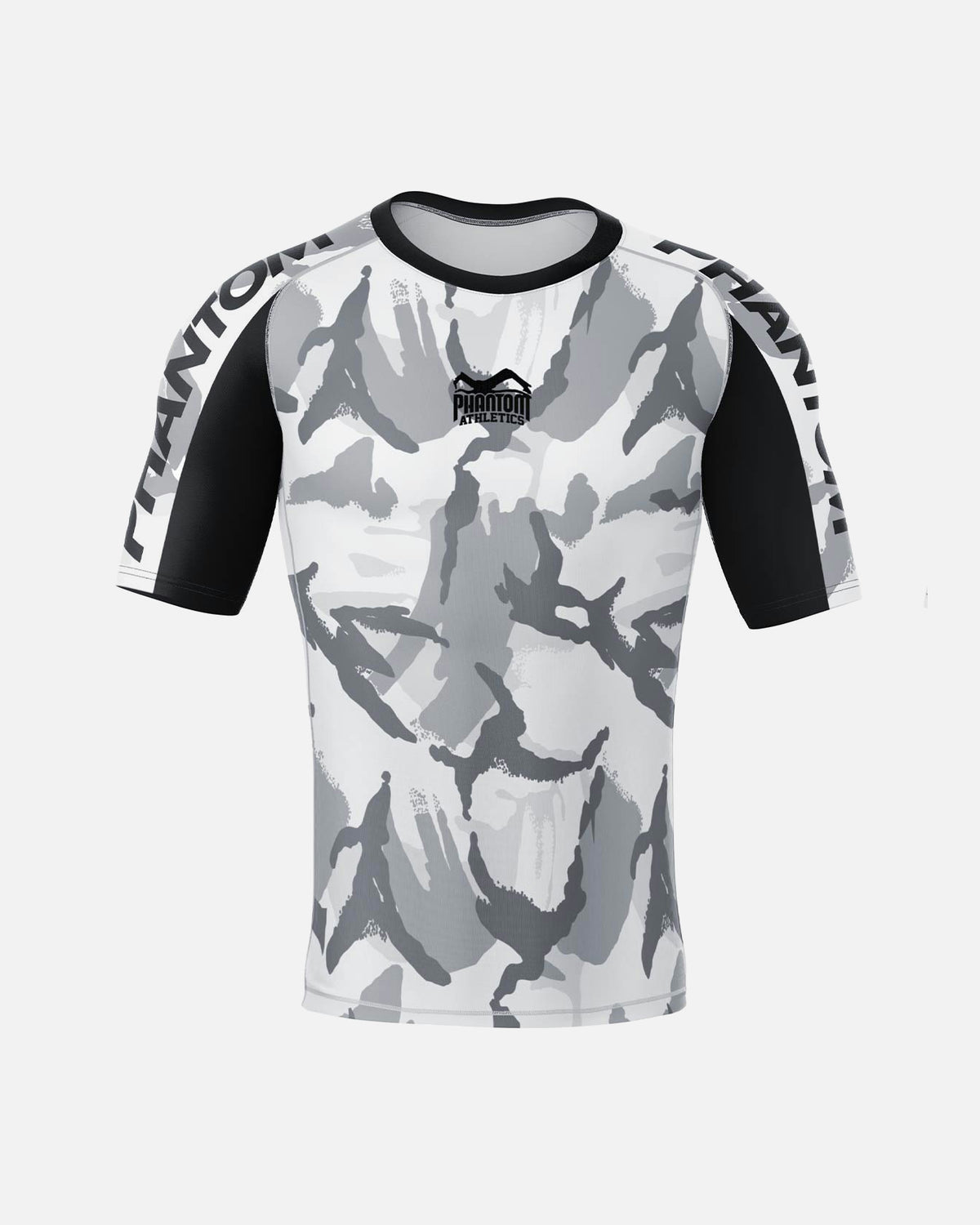 Phantom Athletics Rashguard Warfare Winter Camo - Wit