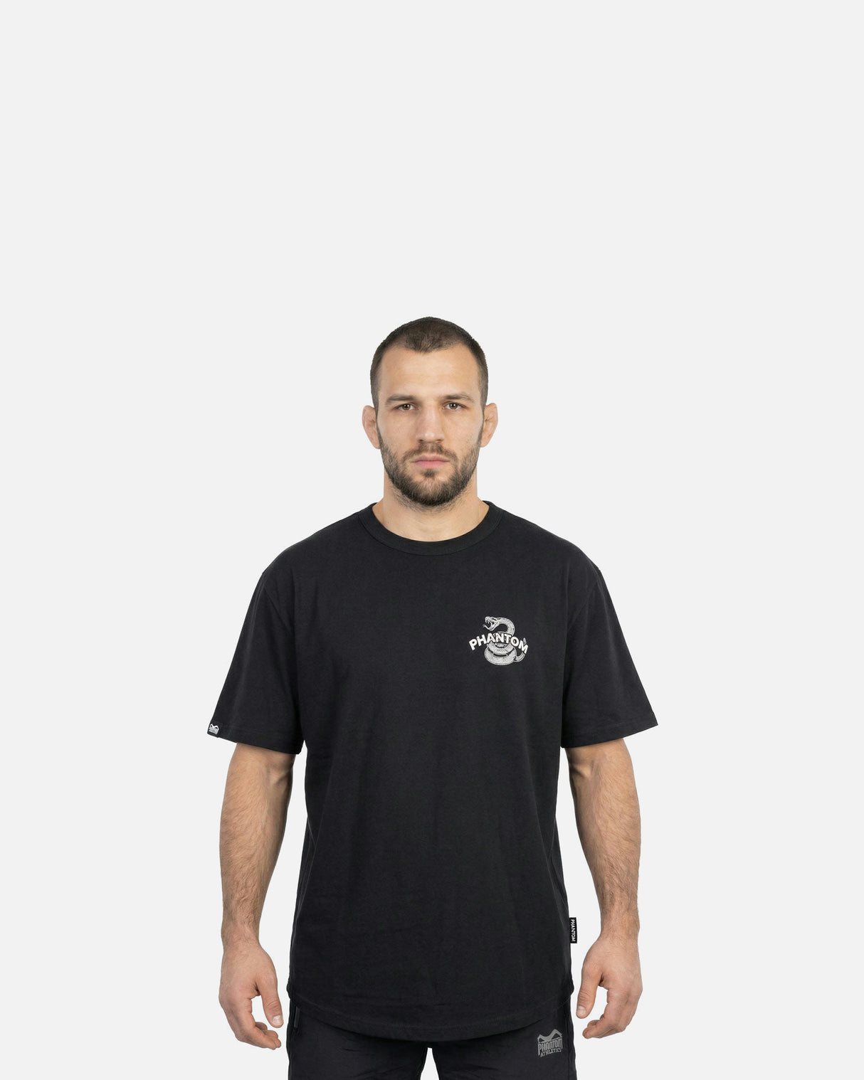 Phantom Athletics T-Shirt DON'T TREAD ON ME - Zwart