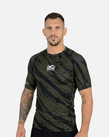 Phantom Athletics Rashguard EVO Camo Tiger - Groen