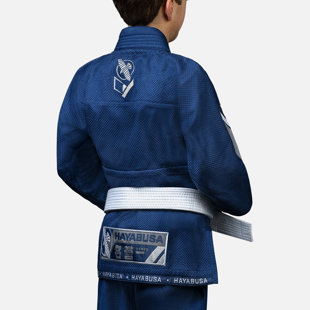 Hayabusa BJJ Gi Ascend Kinderen - Marineblauw