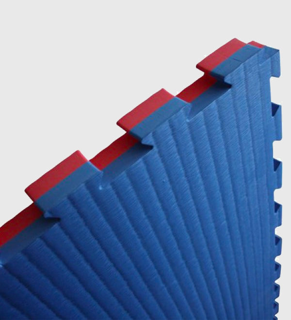 Puzzelmat Rood/Blauw - Matten & Vloeren