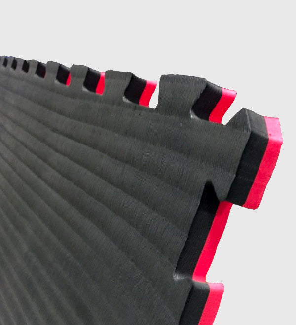 Puzzelmat Zwart/Rood - Matten & Vloeren