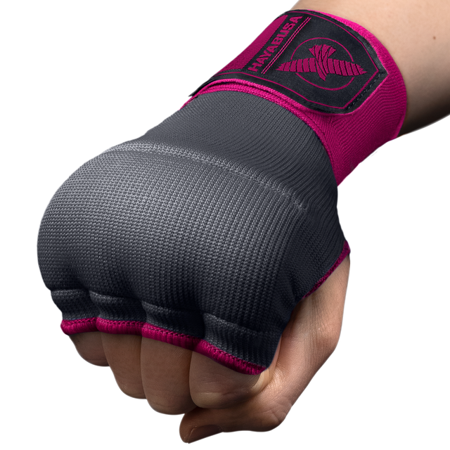 Hayabusa Innerhandskar Quick Gel - Grå/Rosa