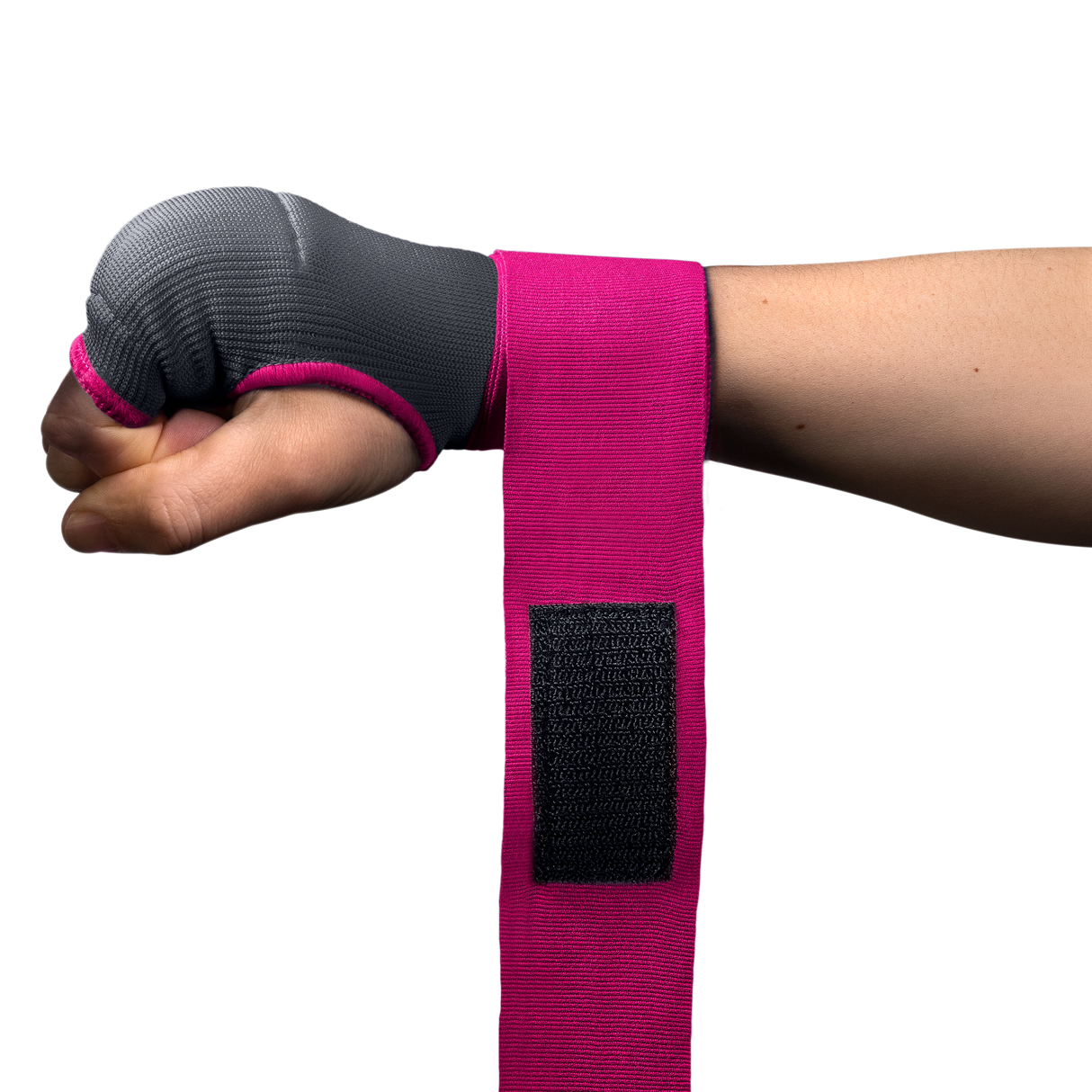 Hayabusa Binnenhandschoenen Quick Gel - Grijs/Roze