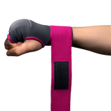 Hayabusa Binnenhandschoenen Quick Gel - Grijs/Roze