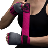 Hayabusa Binnenhandschoenen Quick Gel - Grijs/Roze